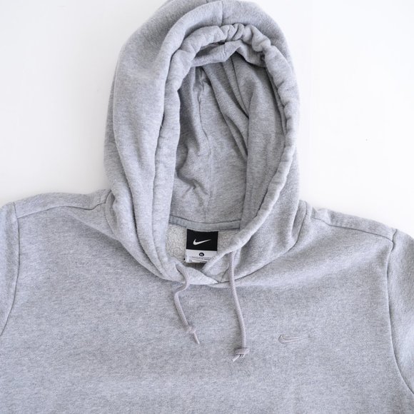 Nike Grey Hoodie/ Bunny Hug Long Sleeve with Kangaroo Pocket Grey - Picture 6 of 13